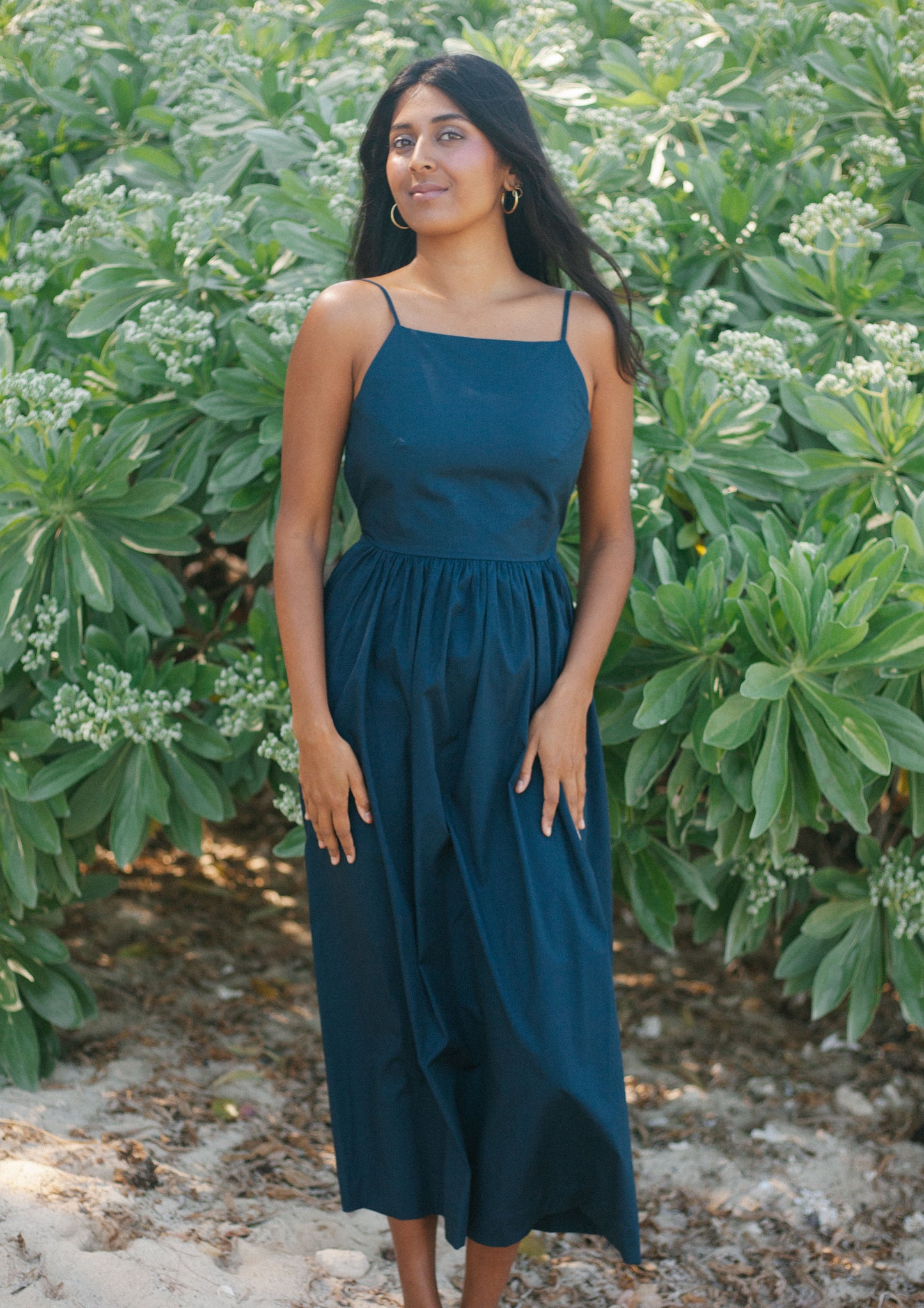 ELLA DRESS - BLEU NUIT