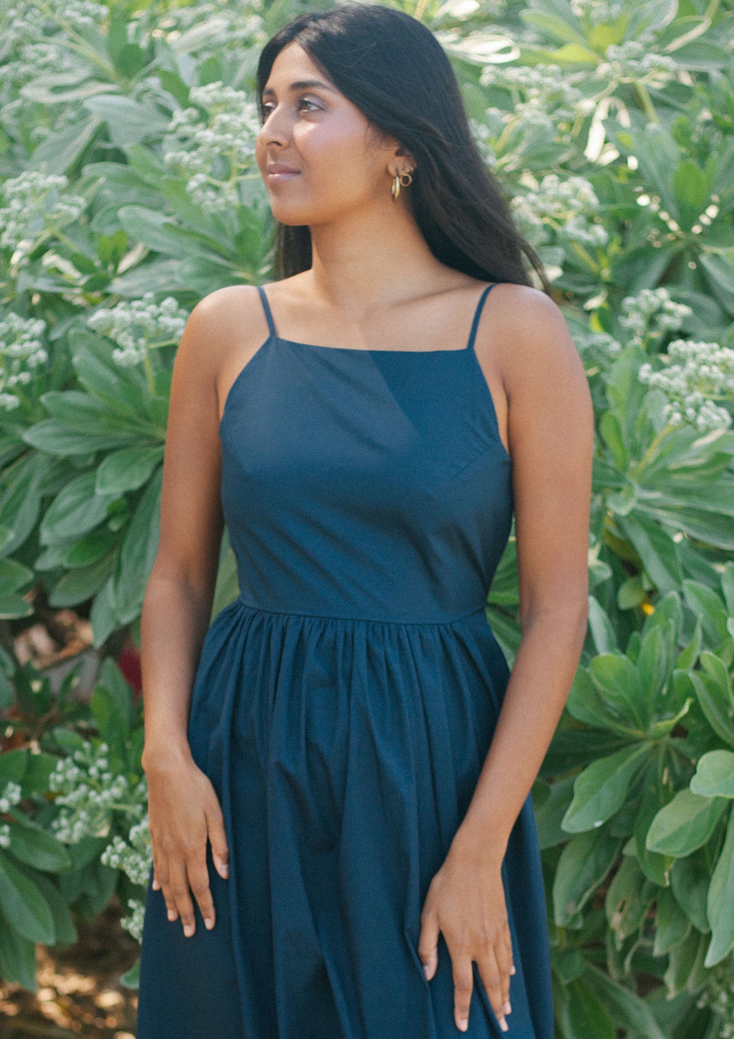 ELLA DRESS - BLEU NUIT