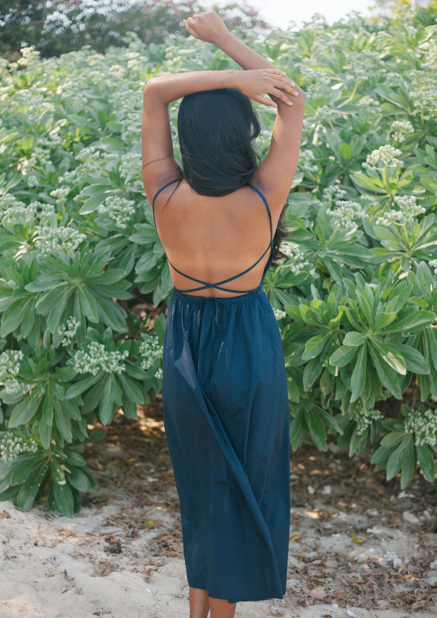 ELLA DRESS - BLEU NUIT