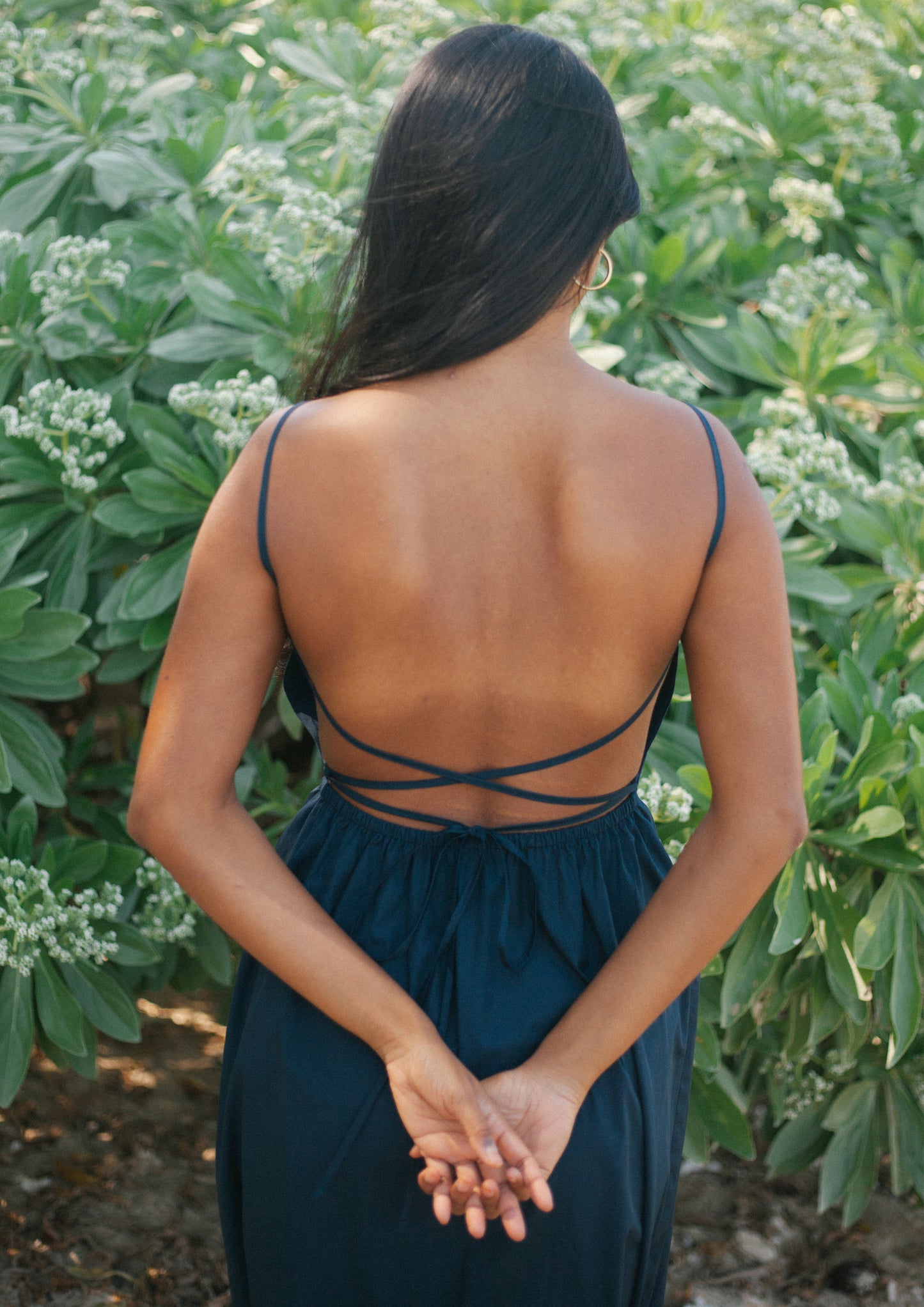 ELLA DRESS - BLEU NUIT