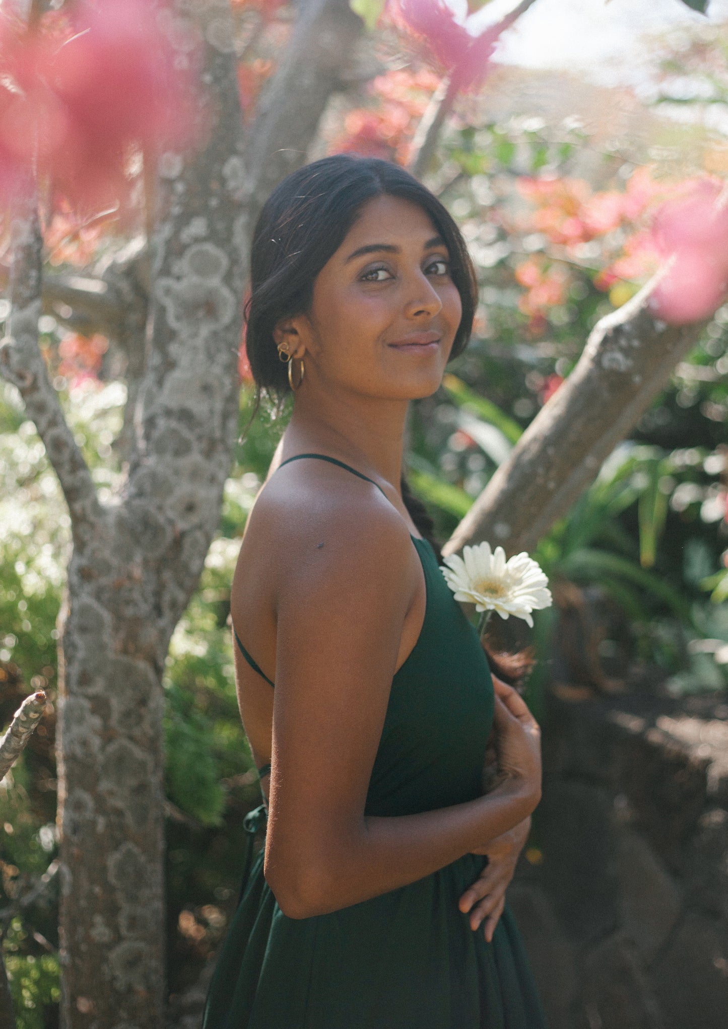 ELLA DRESS - EMERALD