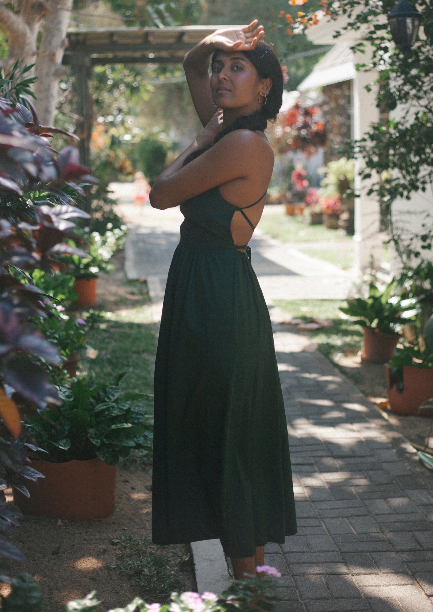 ELLA DRESS - EMERALD