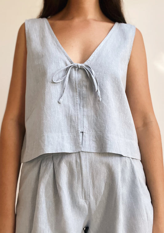 LIZ TOP - BLUE