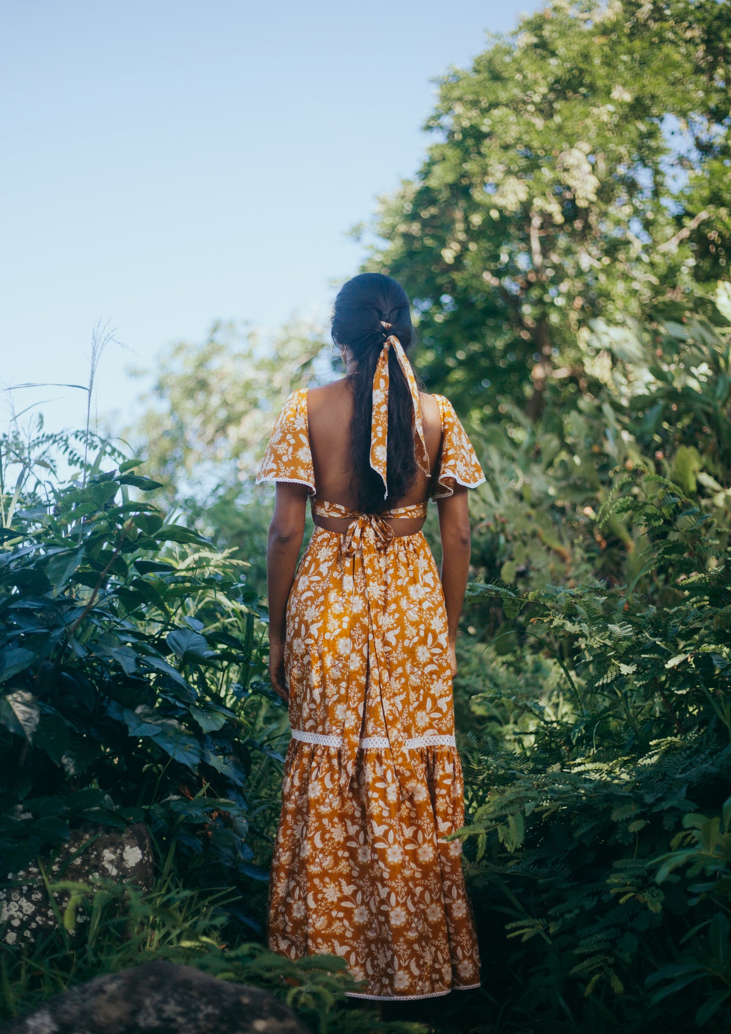 Chloé dress in ochre