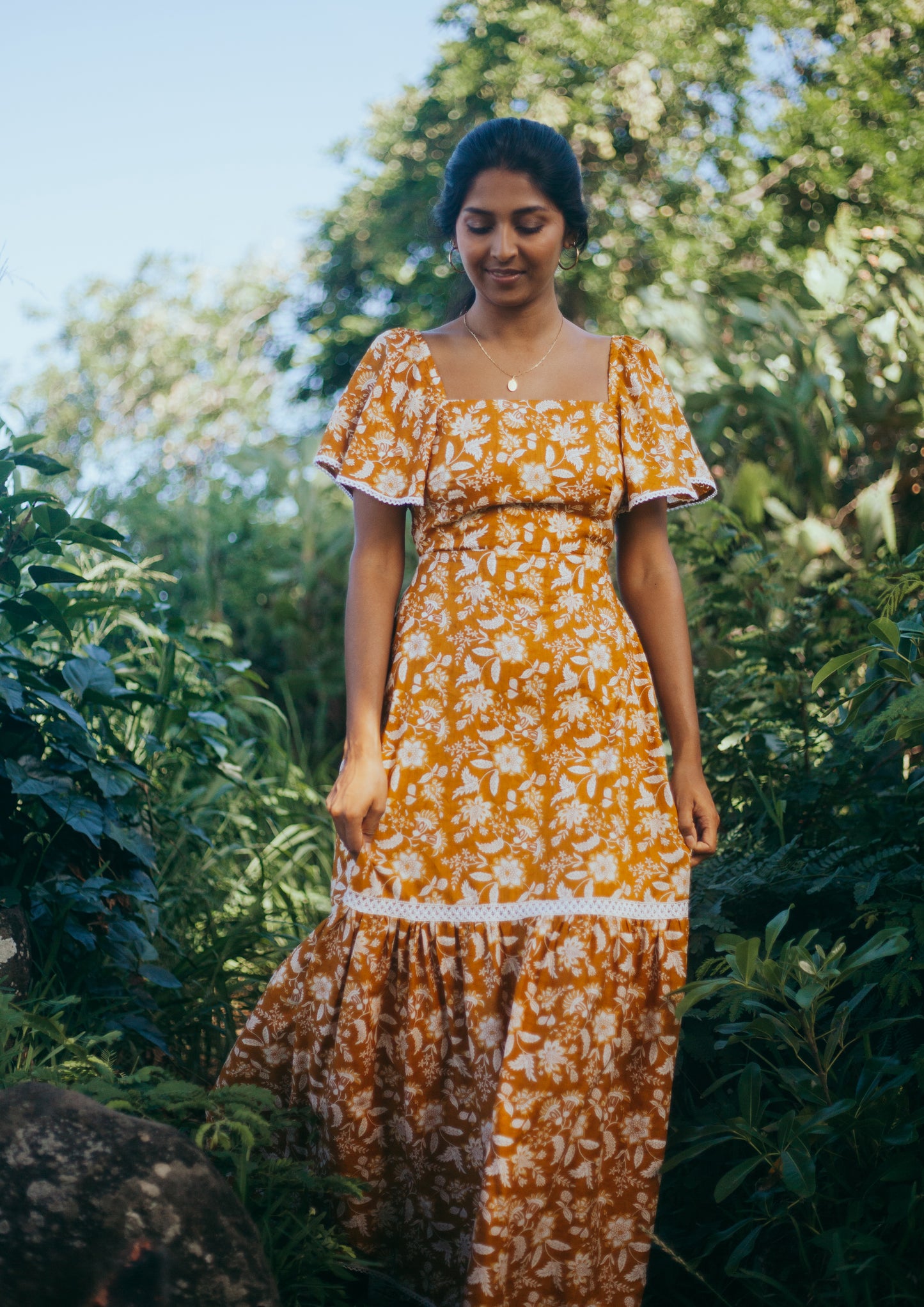 Chloé dress in ochre