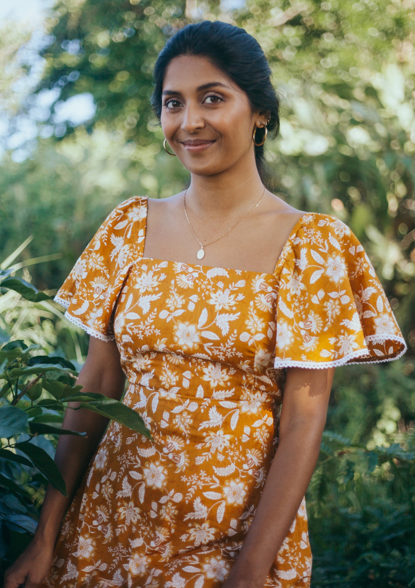 Chloé dress in ochre