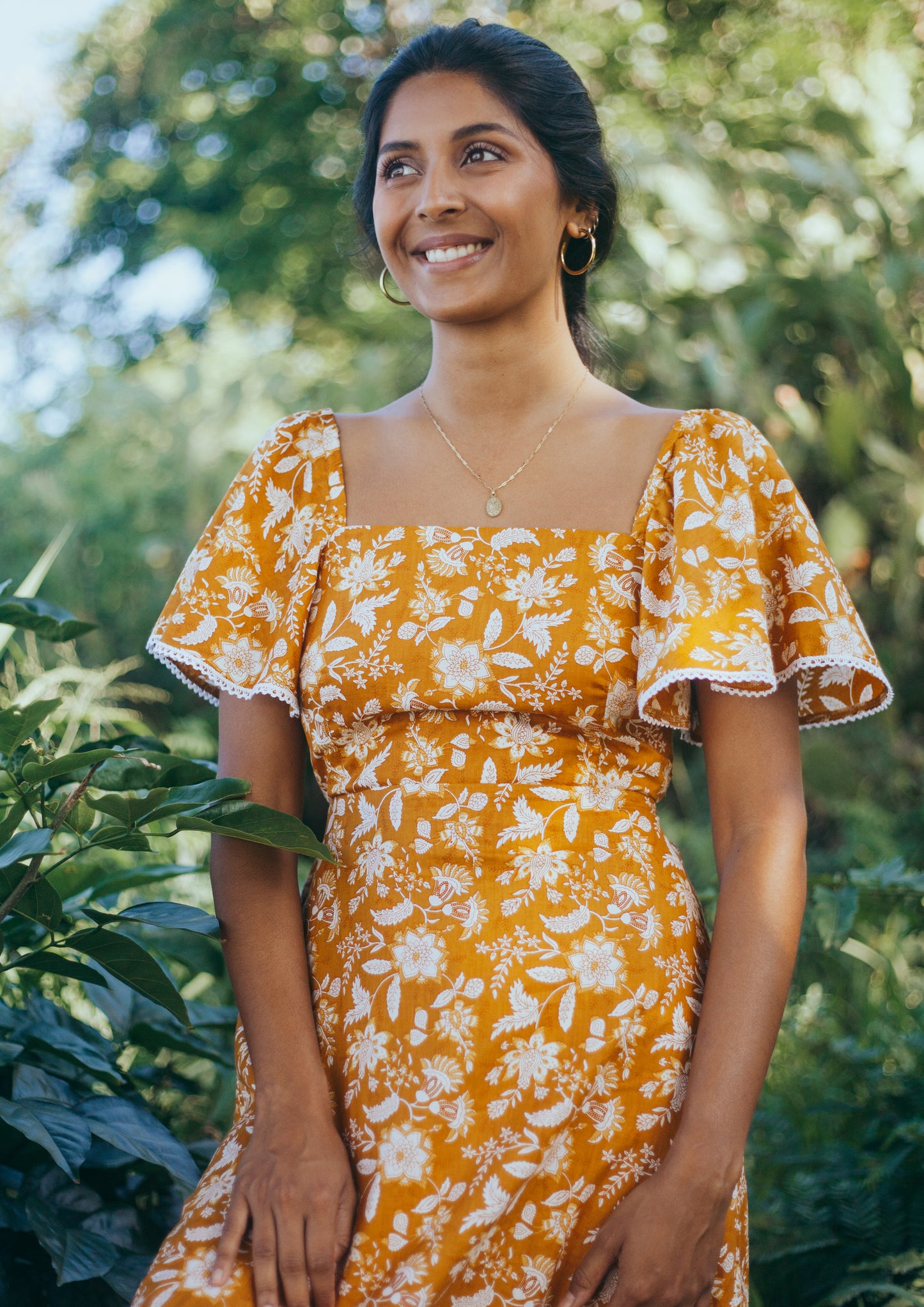 Chloé dress in ochre