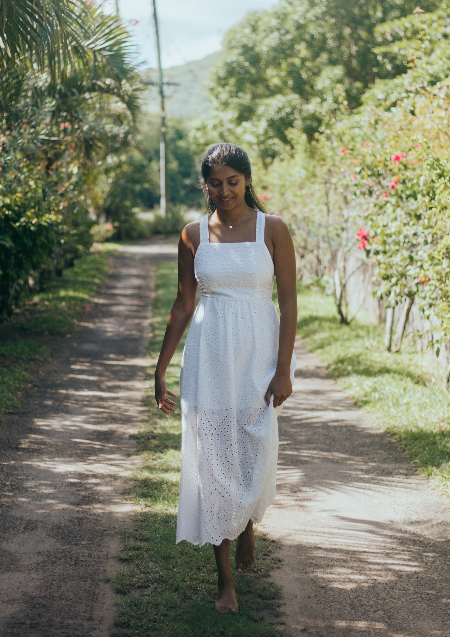 Céleste dress in ivory