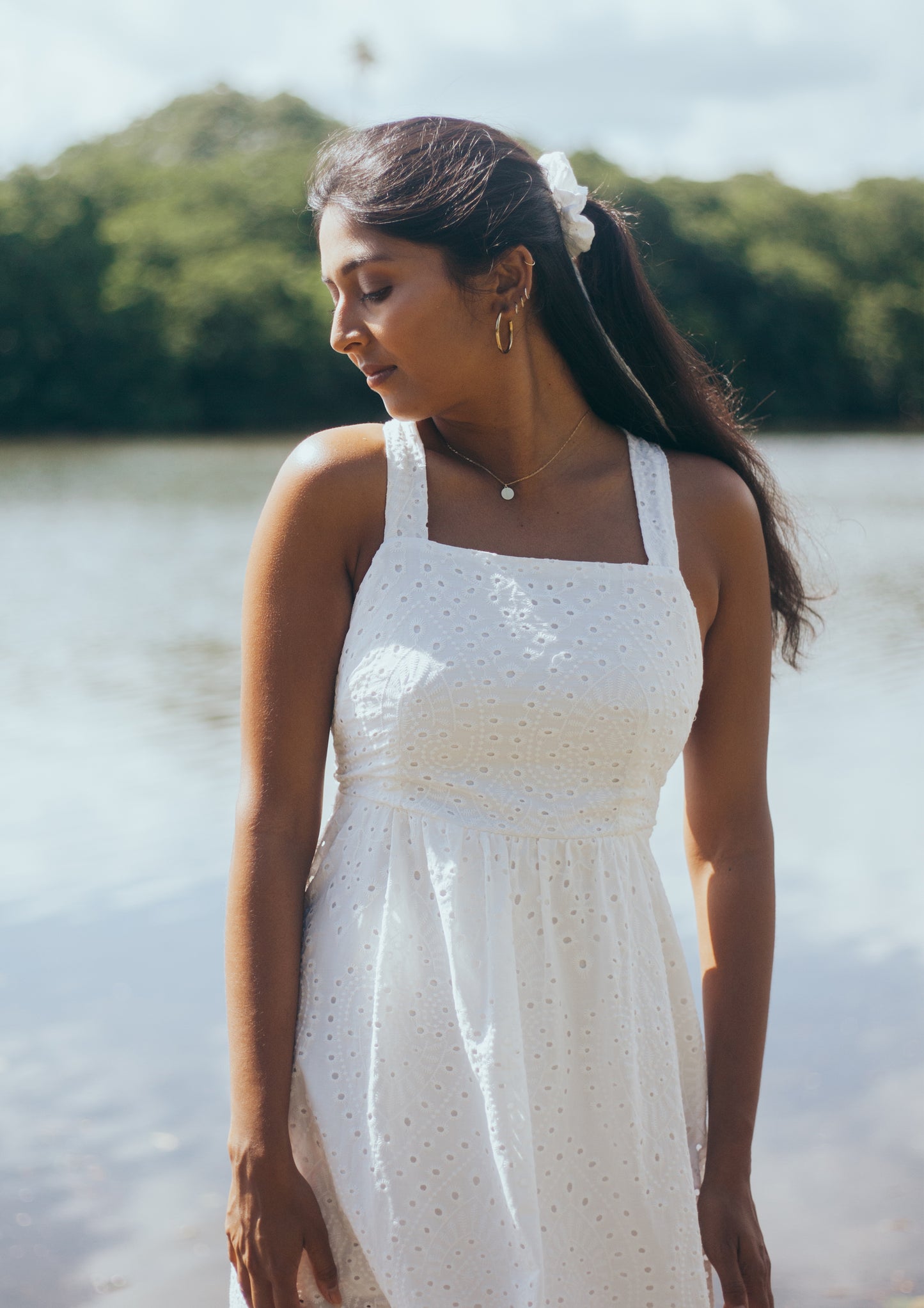 Céleste dress in ivory