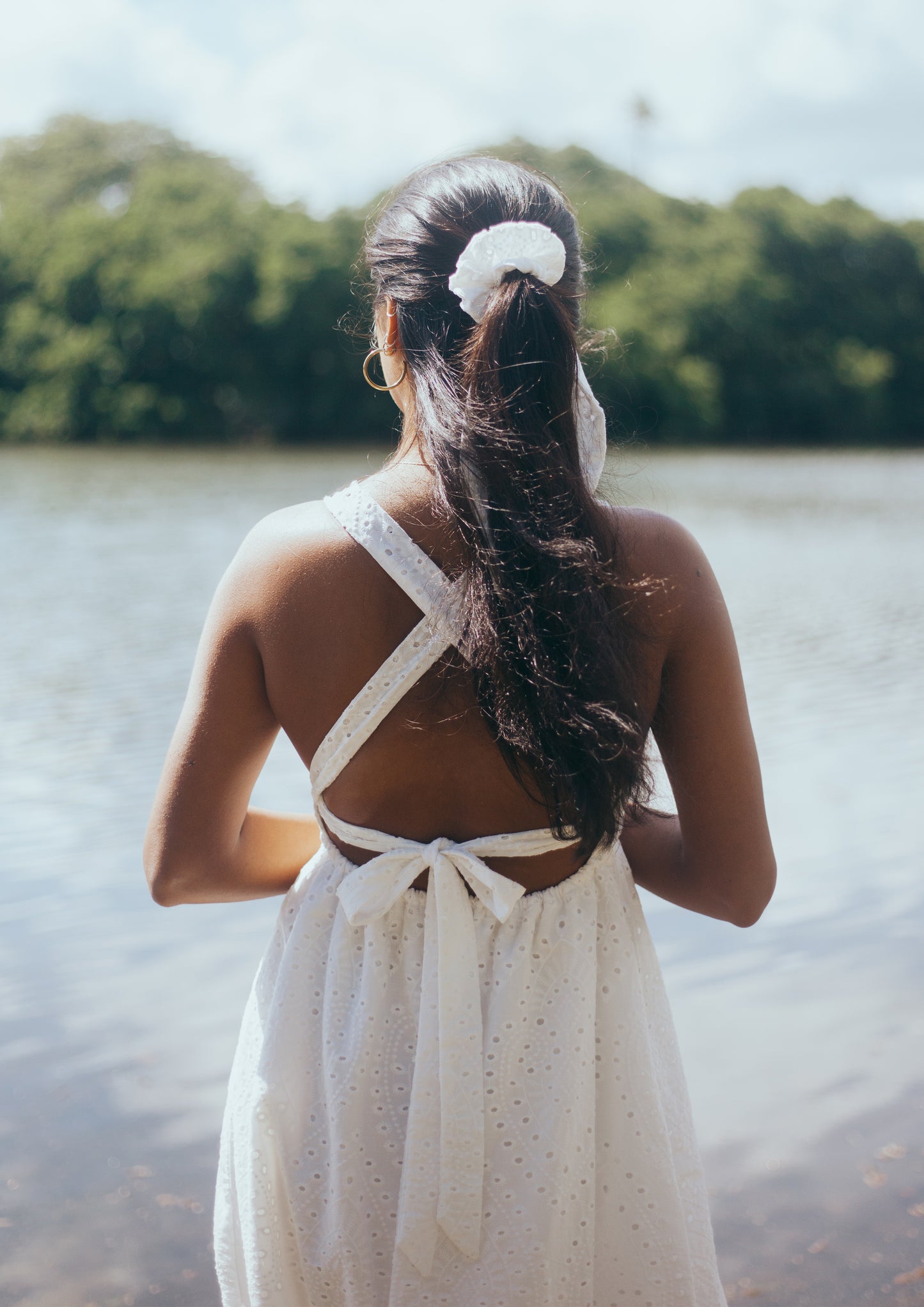 Céleste dress in ivory