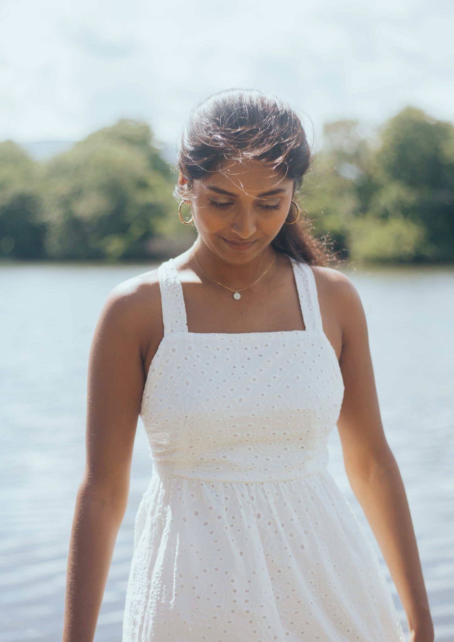 Céleste dress in ivory