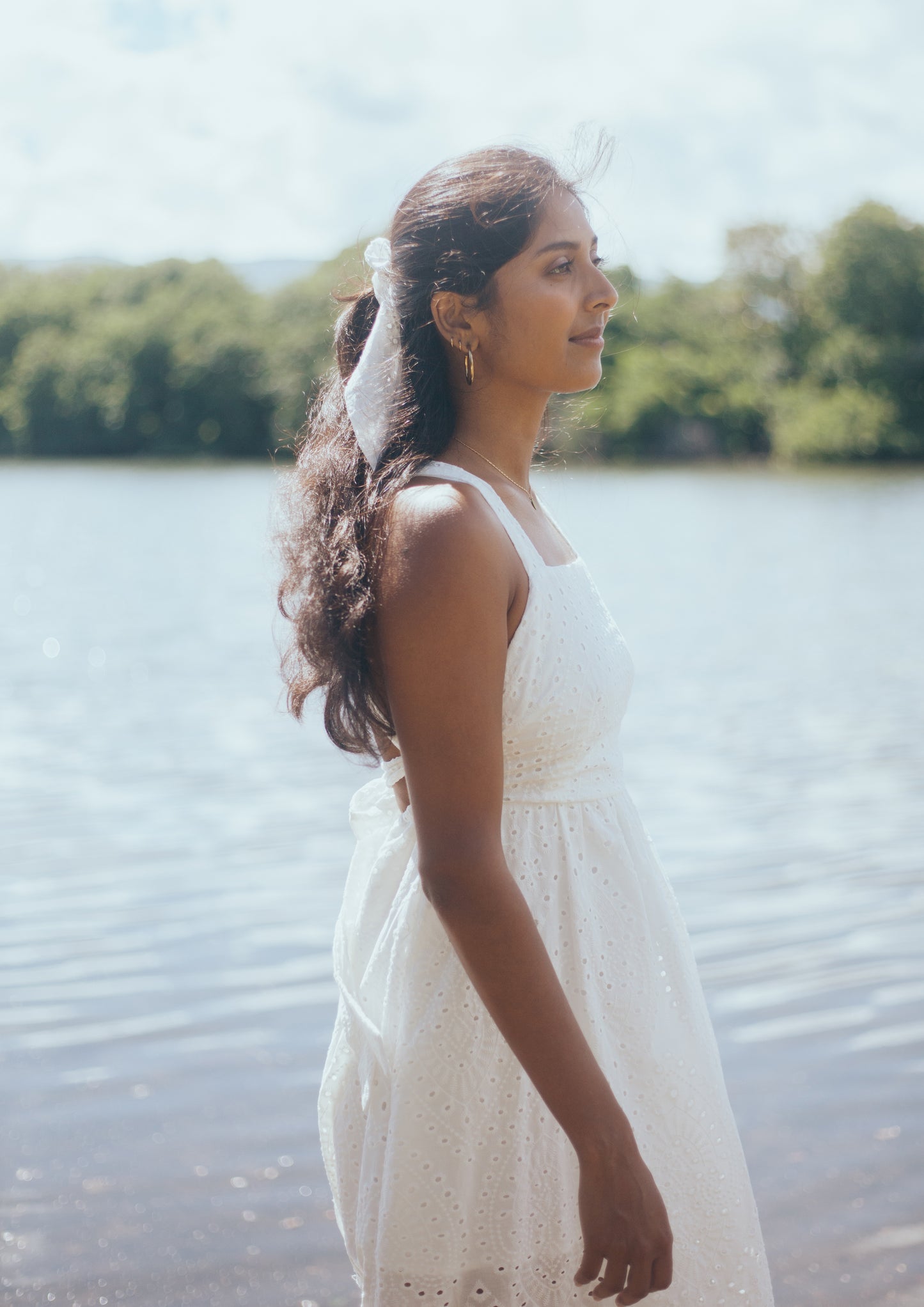 Céleste dress in ivory