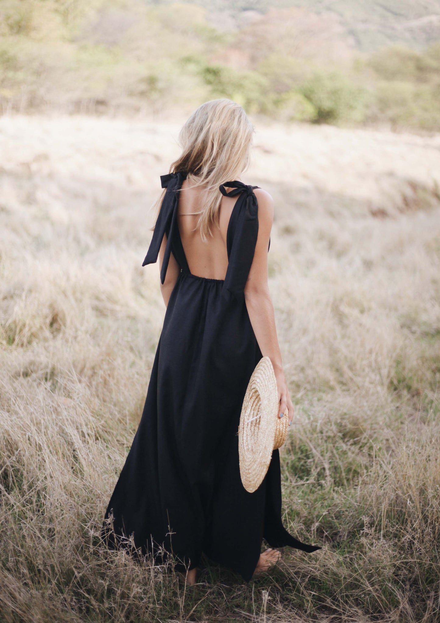 Éléanore dress in black